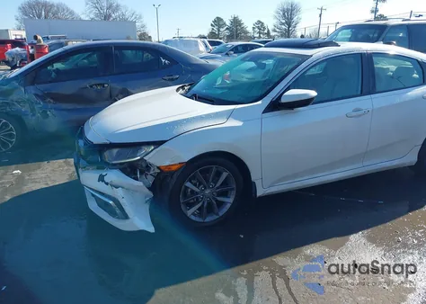 2020 Honda Civic Ex-L из США, поврежденный, VIN 19XFC1F72LE008771